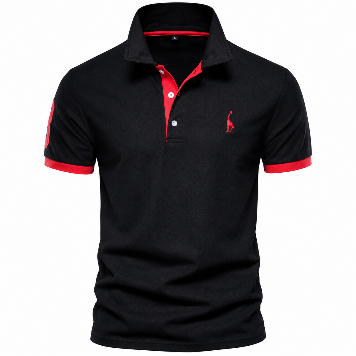 Poloshirt Kensington Schwarz
